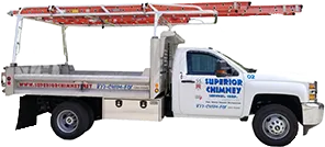 chimney sweep dump truck